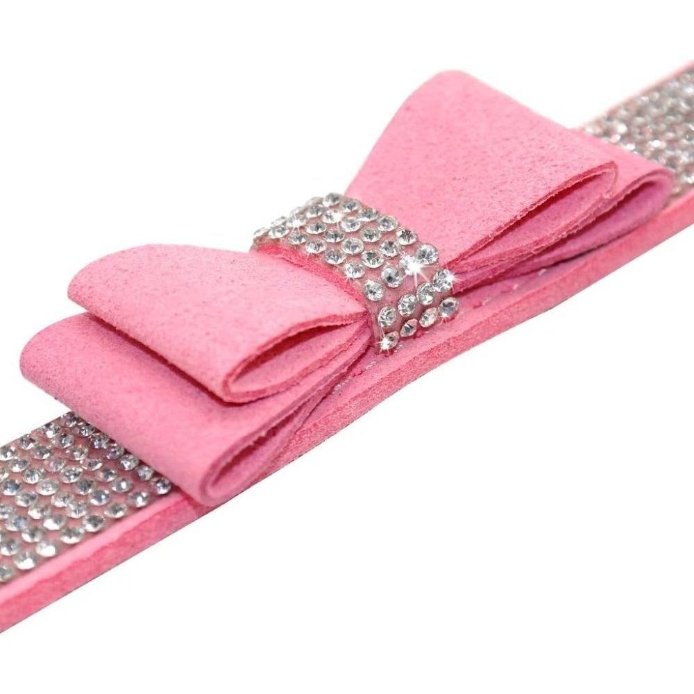 NEW Sparkling Bling Swarovski Crystal Rhinestone Pet Dog Collar & Leash … - Picture 7 of 15